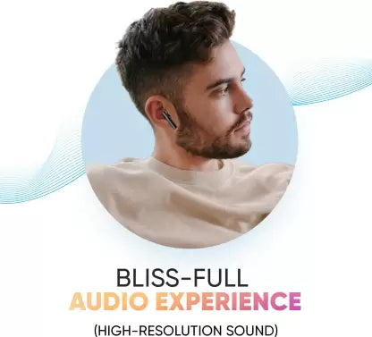 Mivi DuoPods F50 with 50 Hrs Playtime I13mm Drivers|Fast Charging Bluetooth Headset (Black, In the Ear) Mivi DuoPods F50 with 50 Hrs Playtime I13mm Drivers|Fast Charging Bluetooth Headset (Black, In the Ear)
